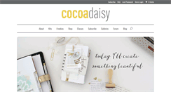Desktop Screenshot of cocoadaisy.com