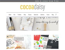 Tablet Screenshot of cocoadaisy.com
